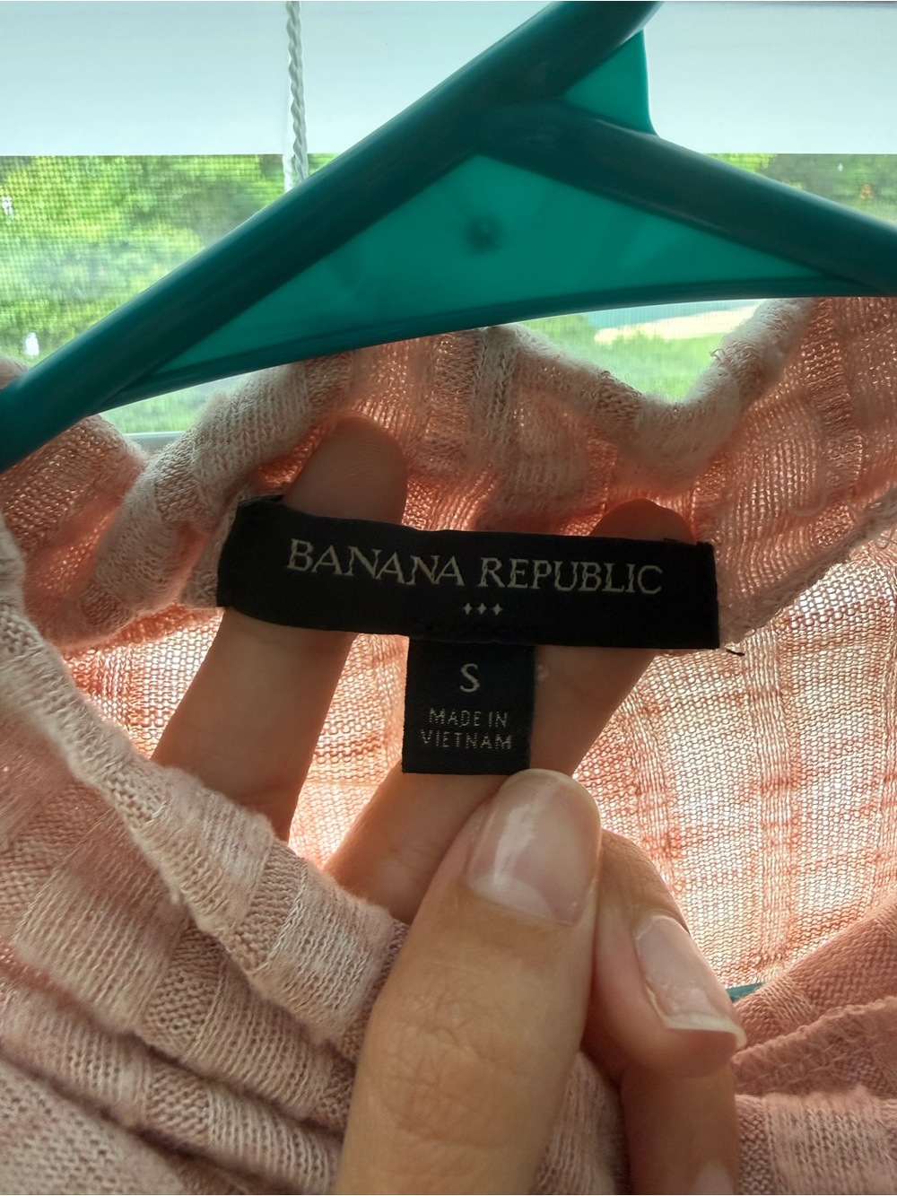 Pink Mock Neck Shell Top - Picture 3 of 3